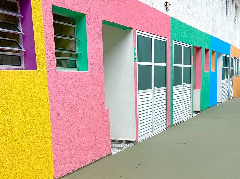 Chalé a 1 minuto da praia do Lázaro