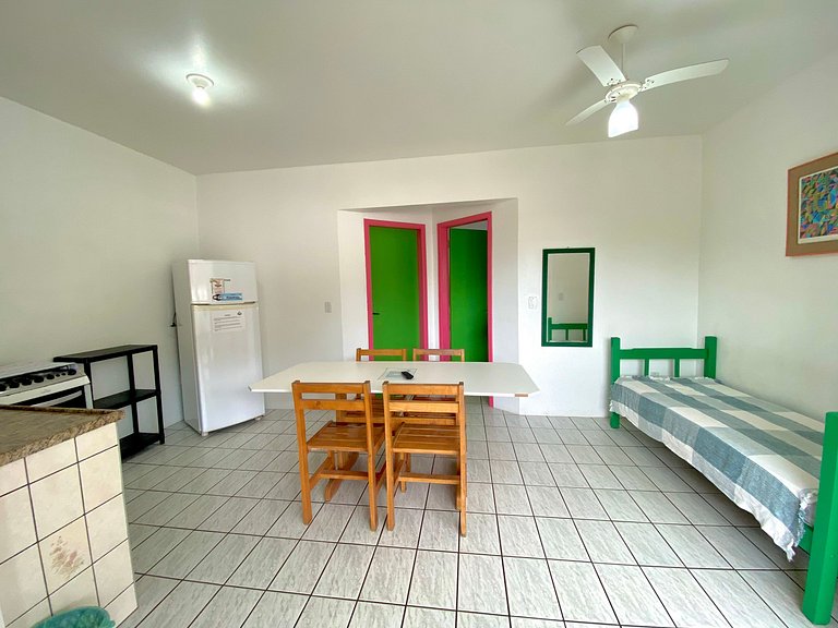 Chalés a 1 minuto da praia - com churrasqueira